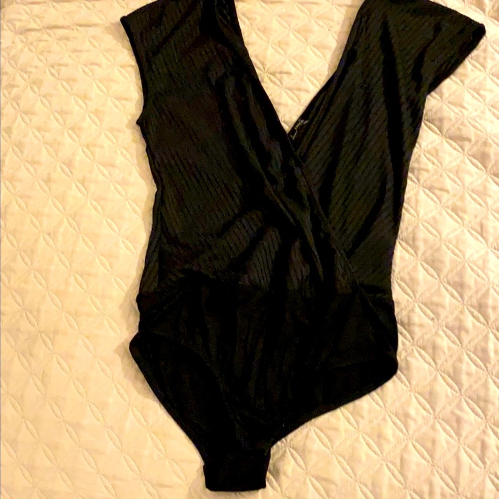 Zara bodysuit black